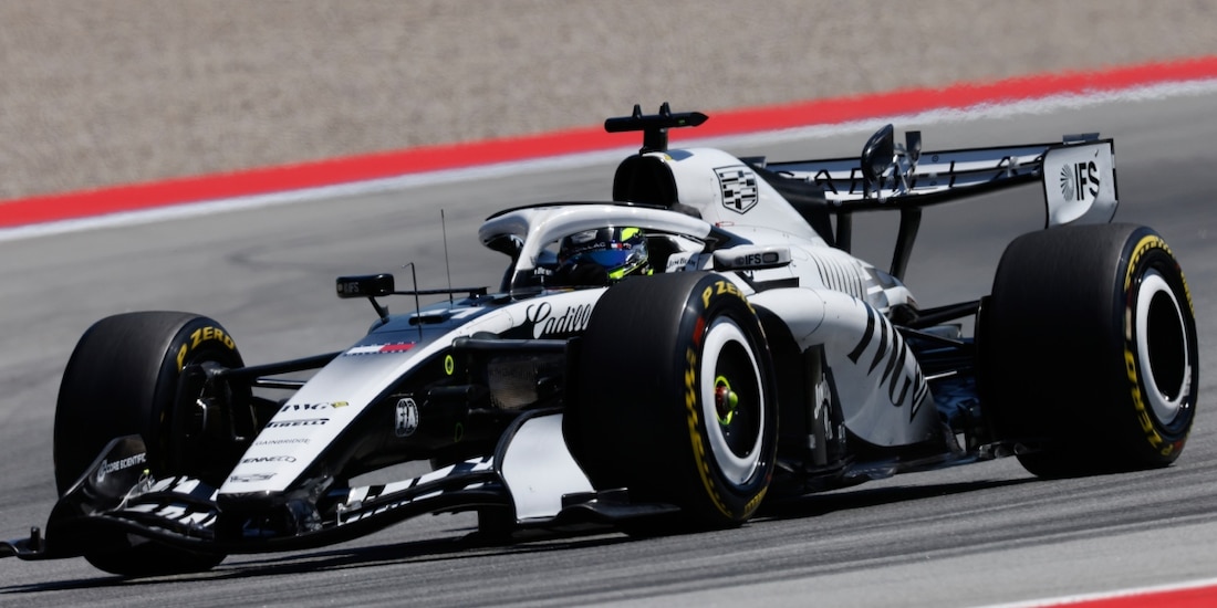 Checo Pérez en el GP de Barcelona-Cataluña de F1
