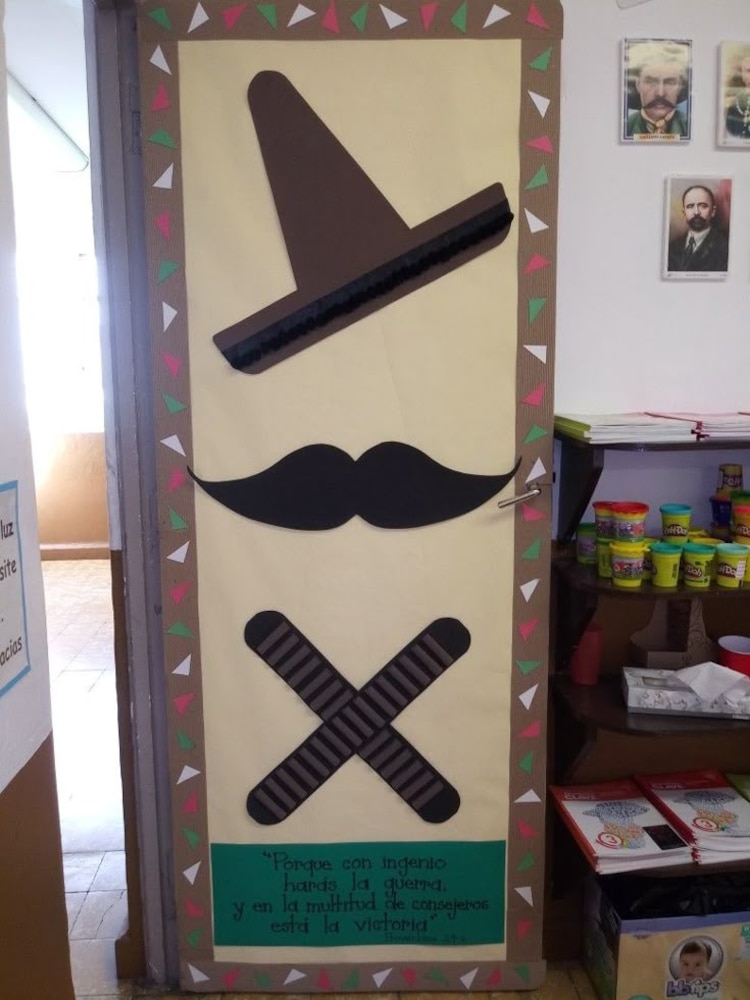 Decoracion para el 20 de noviembre