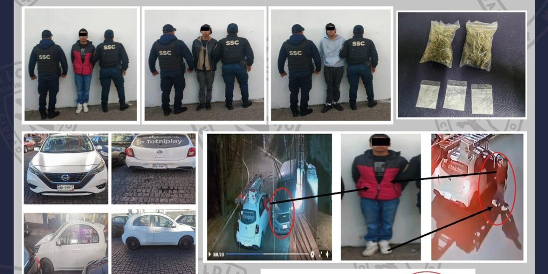 Los hombres fueron presentados ante el Ministerio Público.