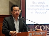 Cuitláhuac García Jiménez, gobernador de Veracruz.