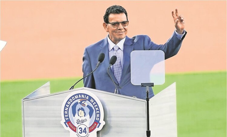 Fernando Valenzuela en la Fernandomanía Weekend Foto: AP