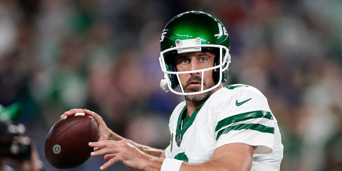 Aaron Rodgers sufrió una ruptura del tendón de Aquiles en el duelo de la Semana 1 de la NFL entre Jets y Bills.