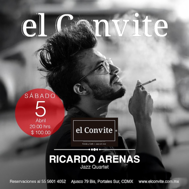 Jazz y Gastronomía Gourmet. ANIVERSARIO 29 DE EL CONVITE.