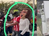 Así recrearon atentado contra Jamile Moguel en el Carnaval de Campeche.