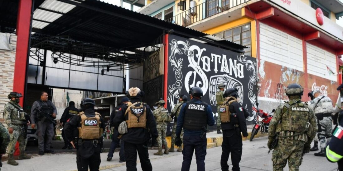 Revisión de un establecimiento como parte de la Operación Atarraya, en imagen de archivo.