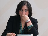 La secretaria de la Función Pública, Irma Eréndira Sandoval.