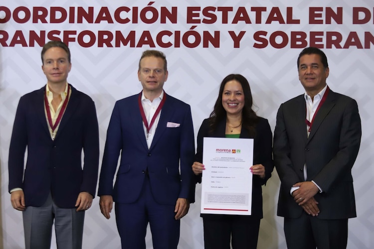 Karen Castrejón se registró como aspirante por el Partido Verde a la gubernatura de Guerrero.
