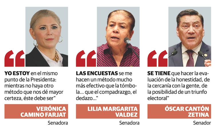 Senadores guindas cierran filas con las designaciones