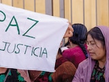 HABITANTES de Chiapas, al cumplir en 2025 tres años de ser expulsados de sus casas por un ataque armado