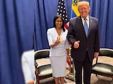 La presidenta interina de Venezuela, Delcy Rodríguez, se reunió este martes con Donald Trump.