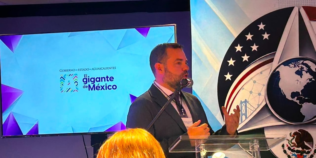 Esaú Garza de Vega representa a Aguascalientes durante la Cumbre de Colaboración Trilateral de Franquicias de América del Norte.