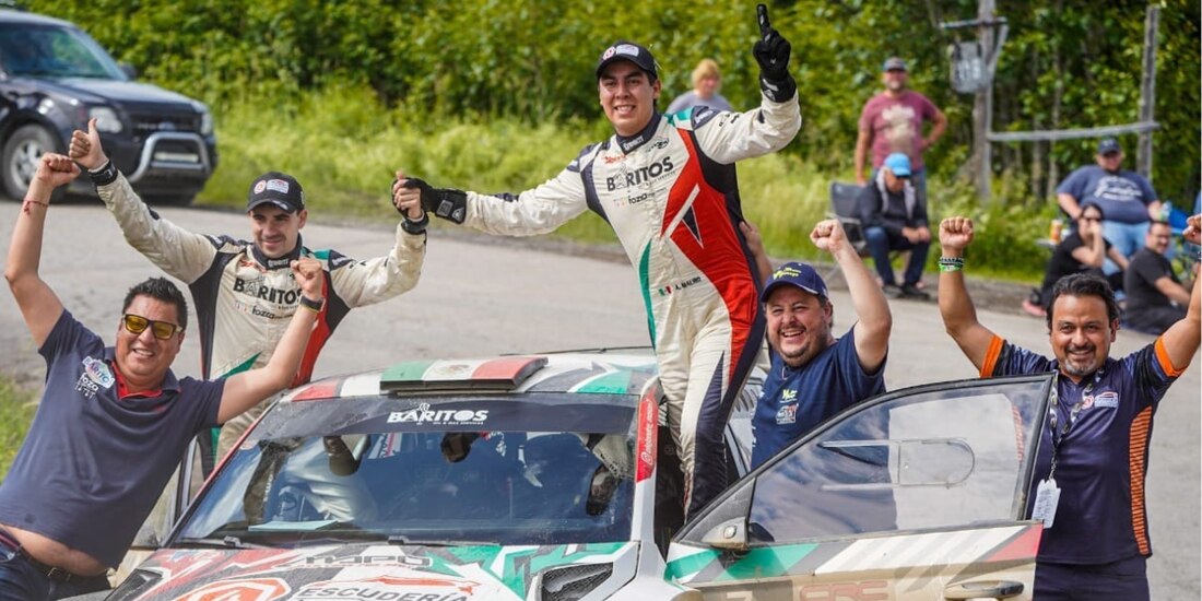 Alejandro Mauro y Adrián Pérez suman su tercera victoria consecutiva en el FIA NACAM Rally