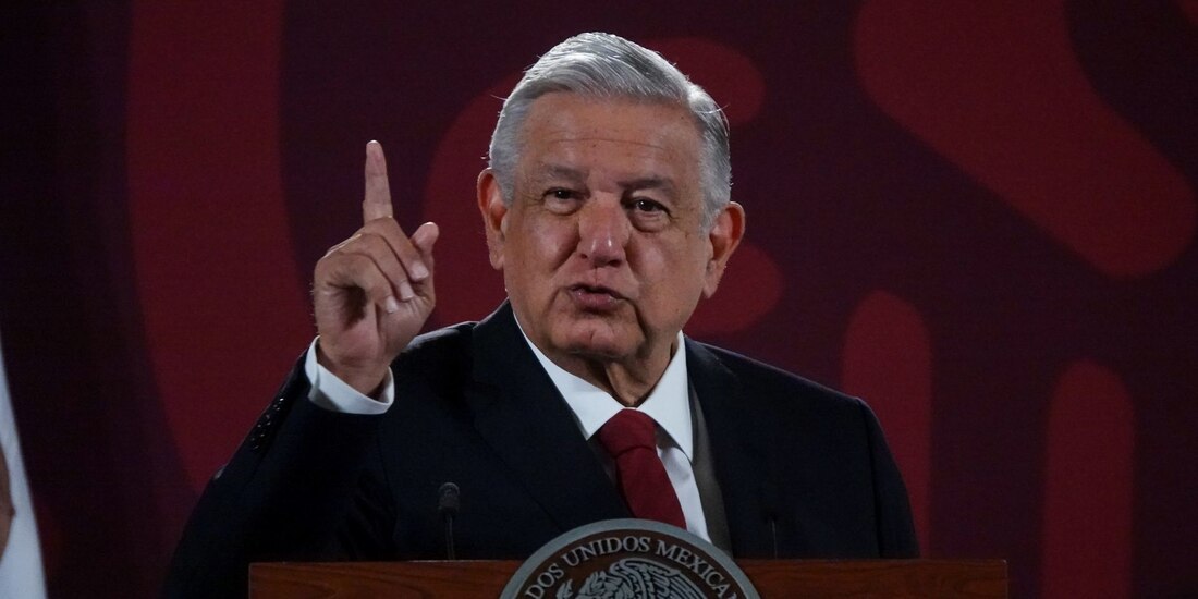 AMLO ofreció conferencia de prensa este lunes 27 de junio de 2022, desde Palacio Nacional.