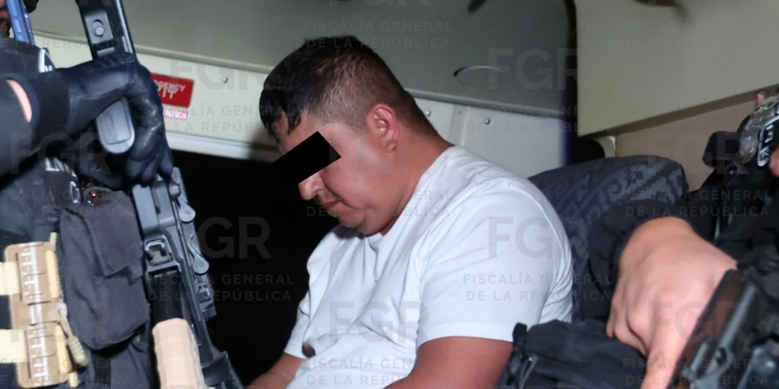 Audias "N", alias "El Jardinero", líder regional del CJNG detenido el 27 de abril de 2026 en Nayarit.