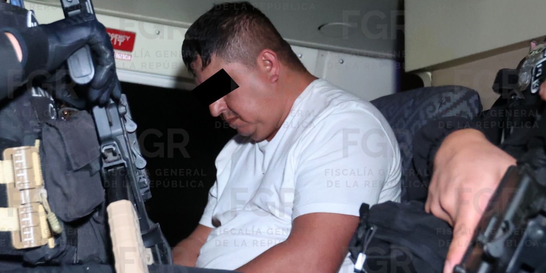 Audias "N", alias "El Jardinero", líder regional del CJNG detenido el 27 de abril de 2026 en Nayarit.