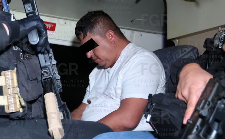 Audias "N", alias "El Jardinero", líder regional del CJNG detenido el 27 de abril de 2026 en Nayarit.