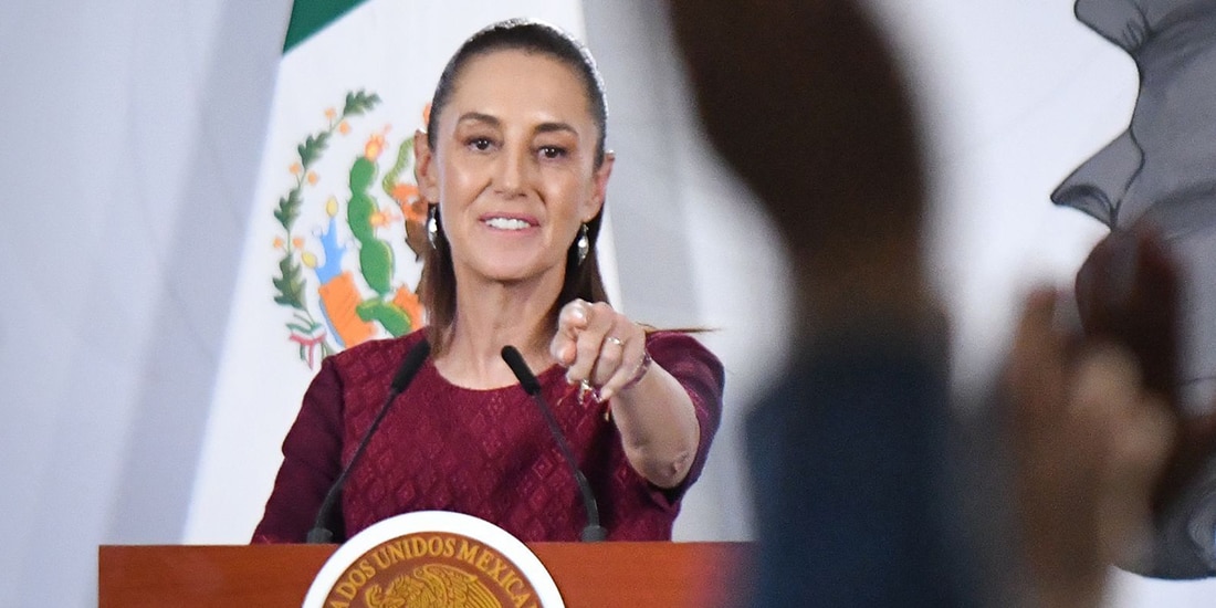 LA PRESIDENTA Claudia Sheinbaum