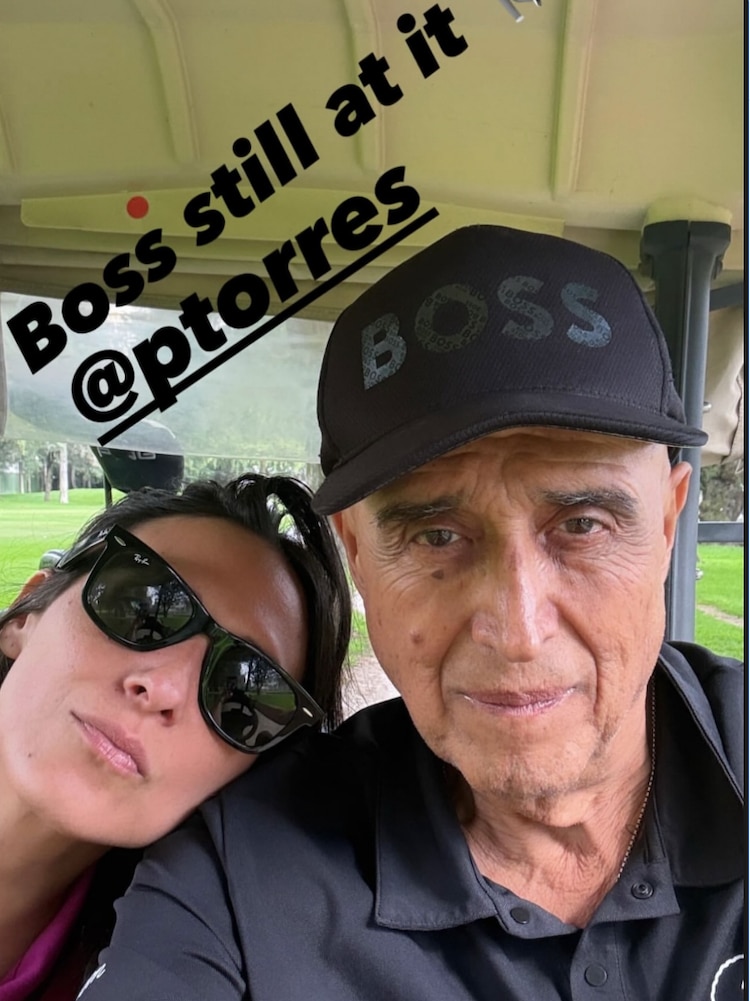 Apolonia Torres y su papá Pedro Torres