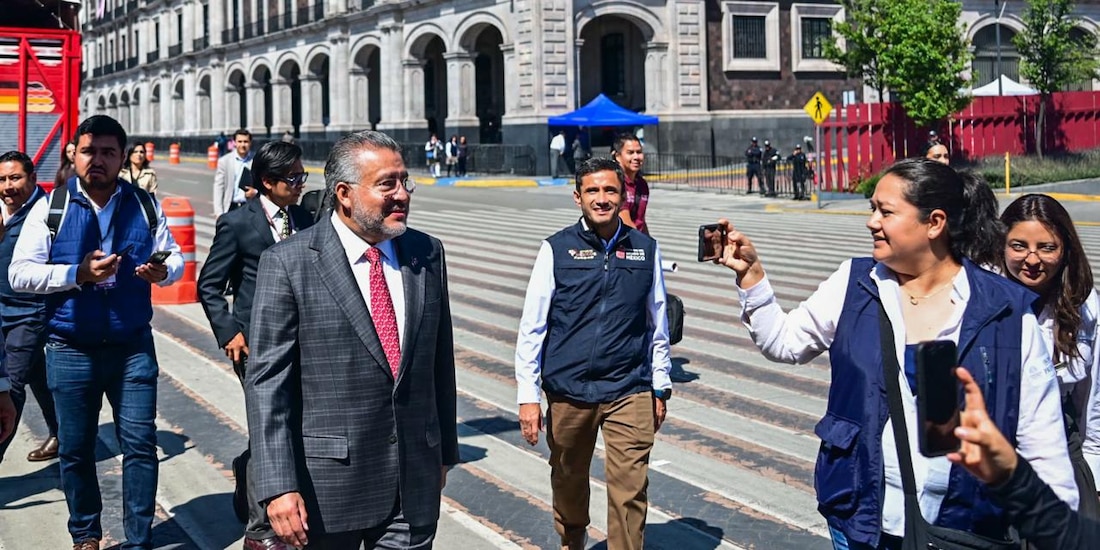 El Secretario de Gobierno mexiquense.