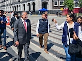 El Secretario de Gobierno mexiquense.