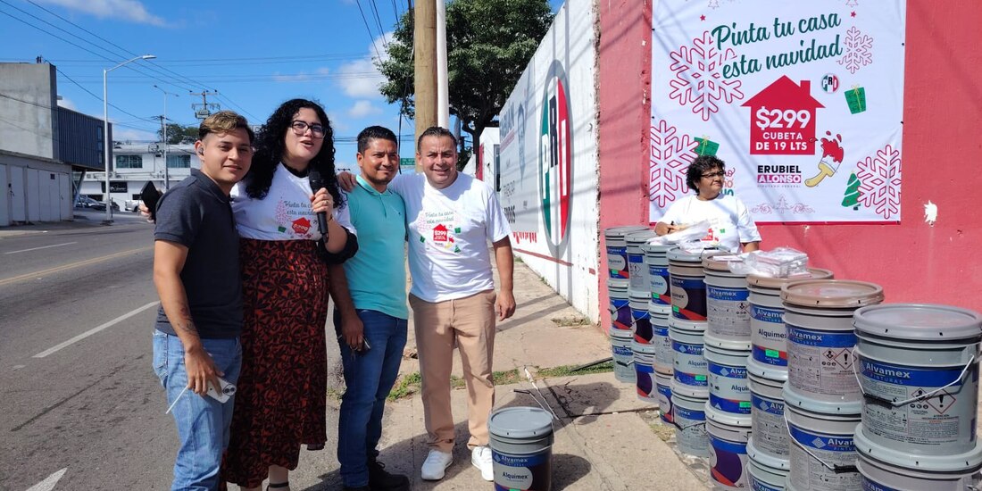 Pinta tu casa esta Navidad", apoyo directo al bolsillo familiar