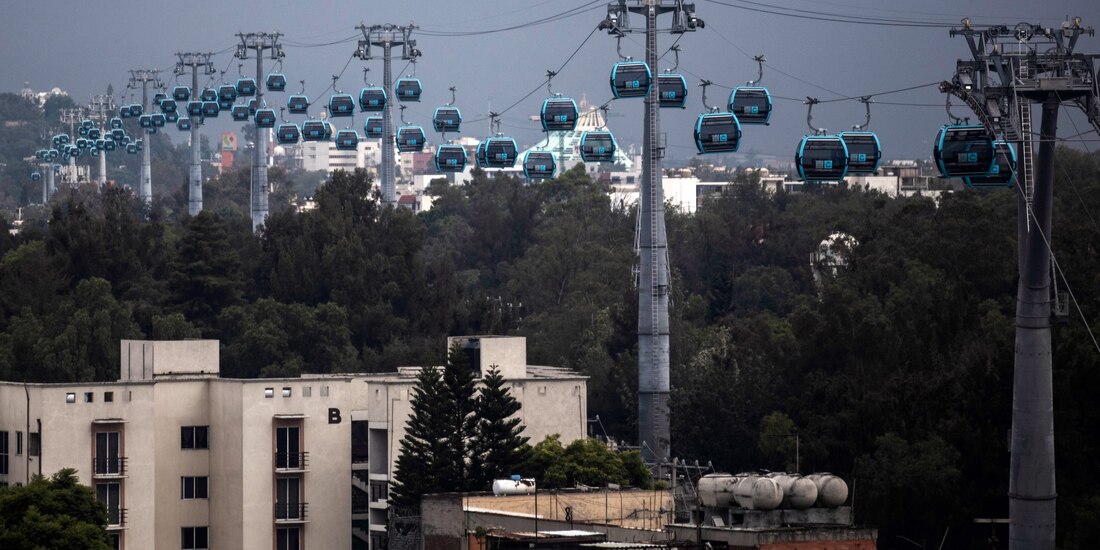 La línea 1 del Cablebús se inauguró la mañana de este domingo
