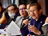 Diputado Santiago Torreblanca insulta a morenistas durante discusión de iniciativa del PRI