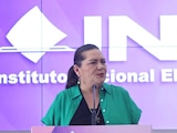 La consejera presidenta del INE, Guadalupe Taddei Zavala.