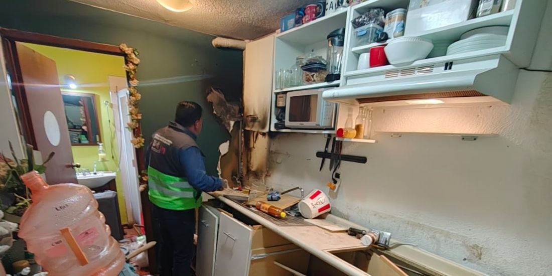 Explosión en Enrique Rébsamen, en la colonia Narvarte, deja 4 lesionados.