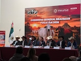Joaquín Díaz Mena anunció en la CDMX que Mérida será sede del Congreso Mundial de Brahman 2026.