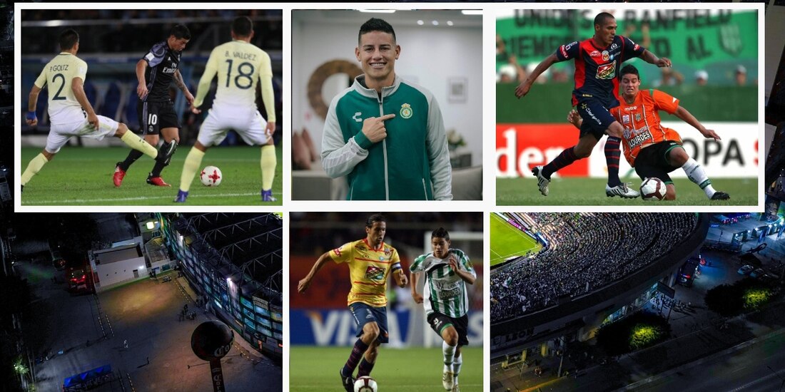 James Rodríguez ya ha jugado con equipos mexicanos