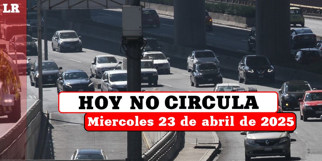 Te decimos en La Razón qué autos no pueden circular este miércoles por el Hoy No Circula.