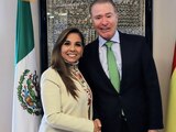 Mara Lezama hace alianza con Embajada de México en España para promocionar municipios de Quintana Roo.