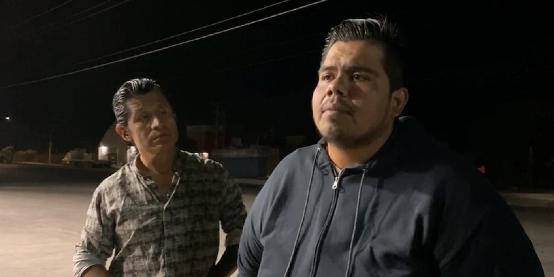 Periodistas liberados la noche del miércoles.