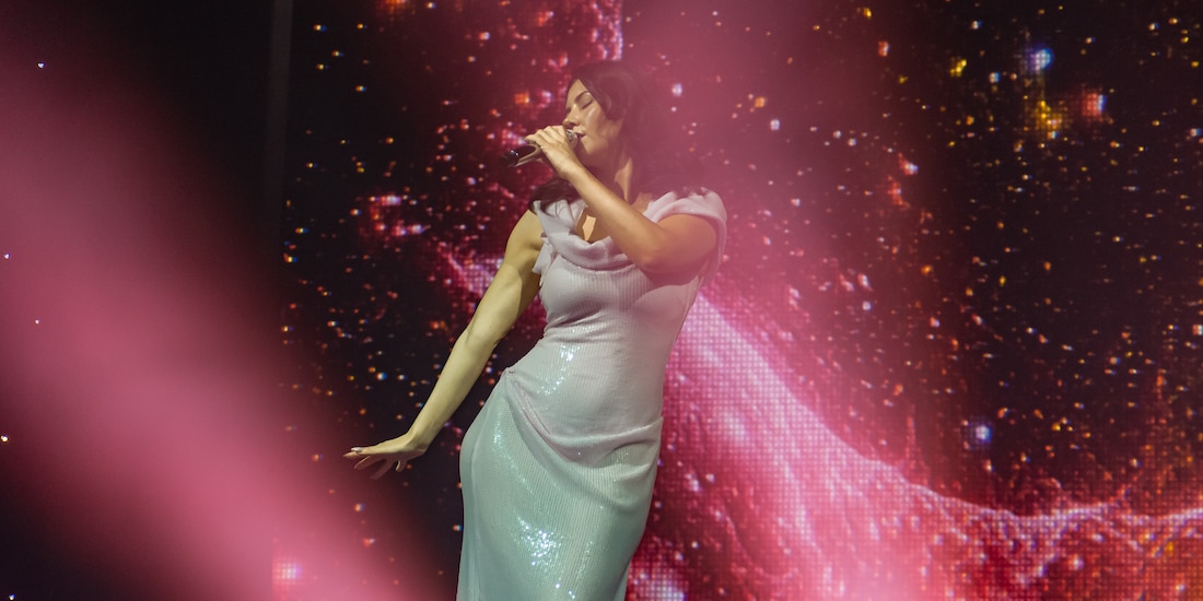 La intérprete, el miércoles pasado
en el Pepsi Center de la CDMX.