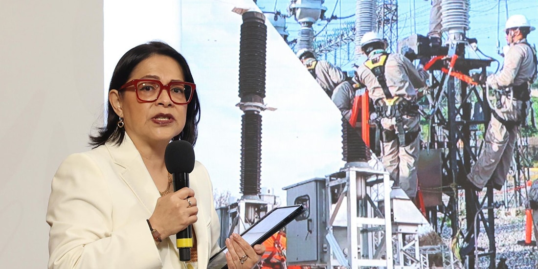 Emilia Esther Calleja Alor, directora de la Comisión Federal de Electricidad