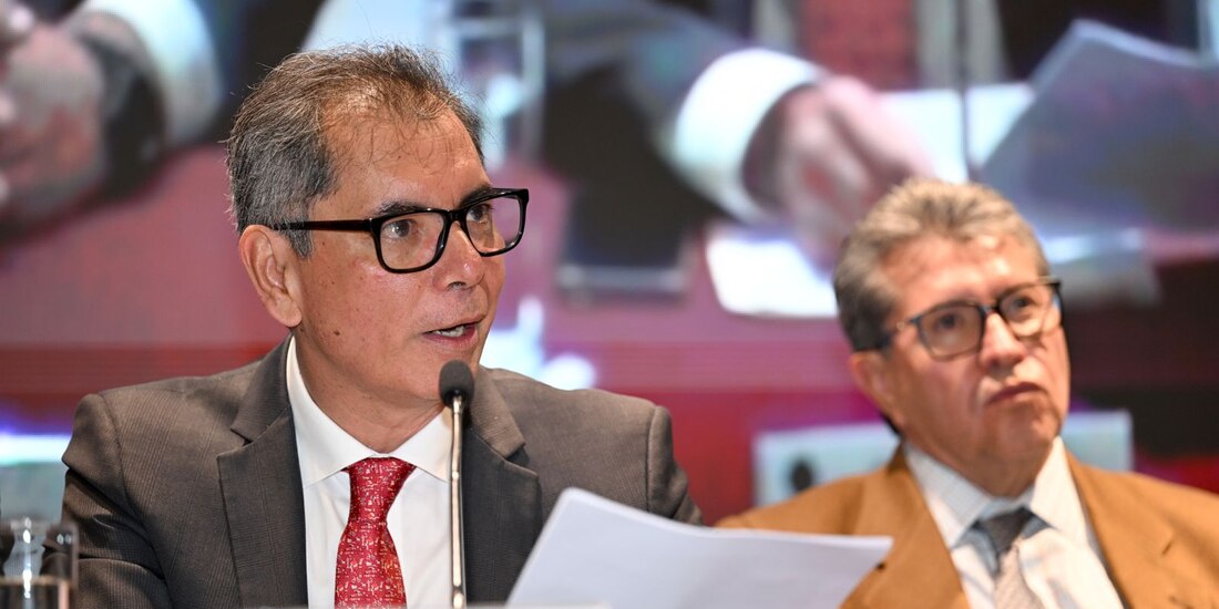 Édgar Amador Zamora, secretario de Hacienda y Crédito Público.