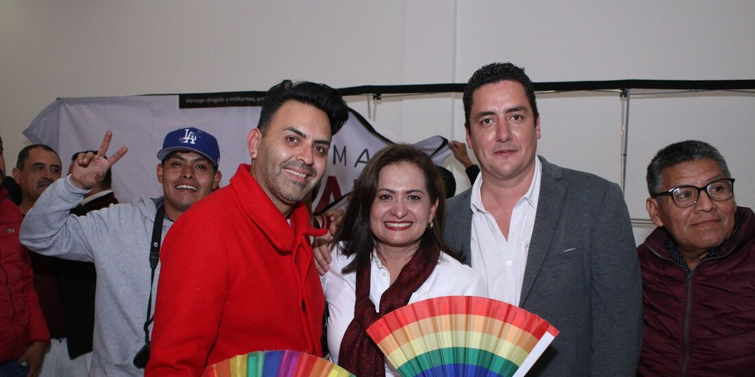 Muestra Alma Alcaraz apoyo a la comunidad LGBTQ+ de Guanajuato.