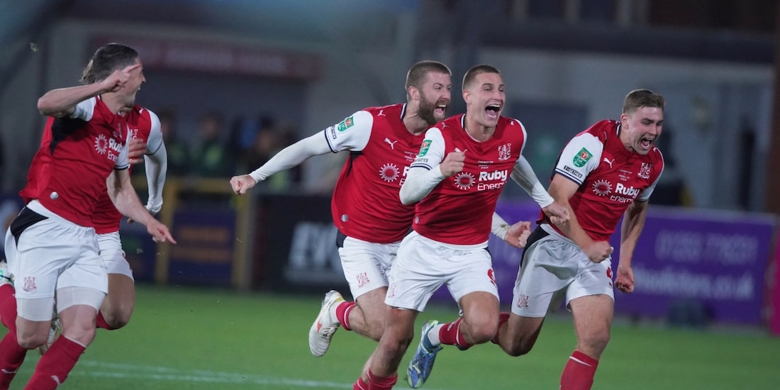El Fleetwood Town dio la sorpresa al eliminar al Arsenal en la Copa de la Liga de Inglaterra.