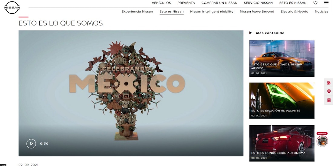 El contenido contará con invitados por parte de Nissan Global que explicarán a detalle la visión de la marca.