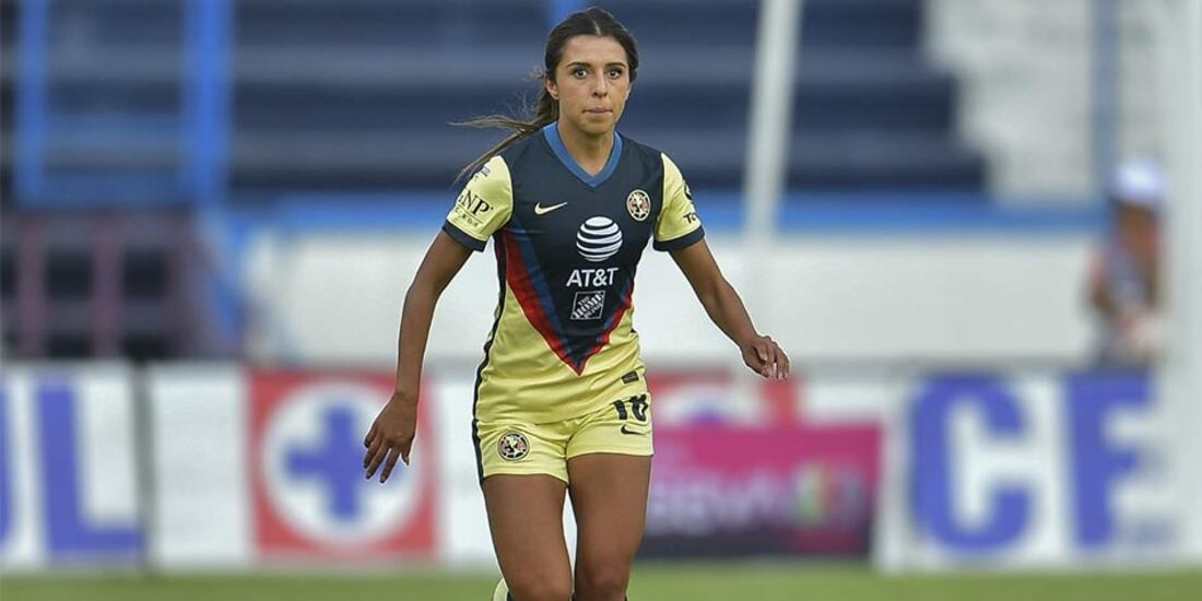 Jennifer Muñoz es uno de los actuales pilares del América Femenil.