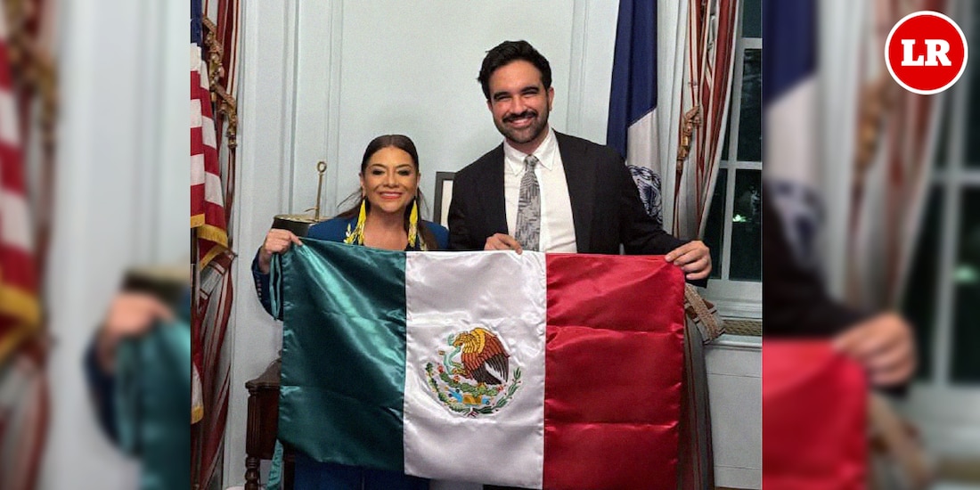 La Jefa de Gobierno de la Ciudad de México, Clara Brugada, y el alcalde de la ciudad de Nueva York. Zohran Mamdani.