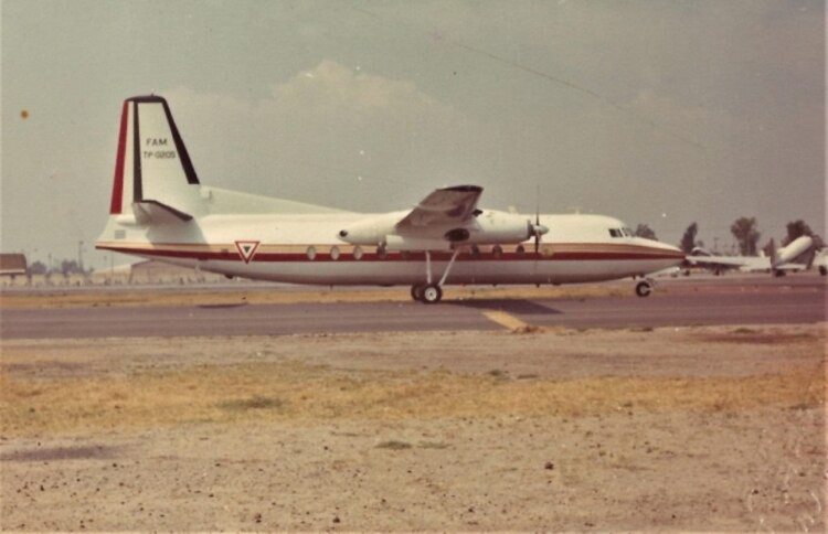 "El Mexicano", el primer avión presidencial de México. 