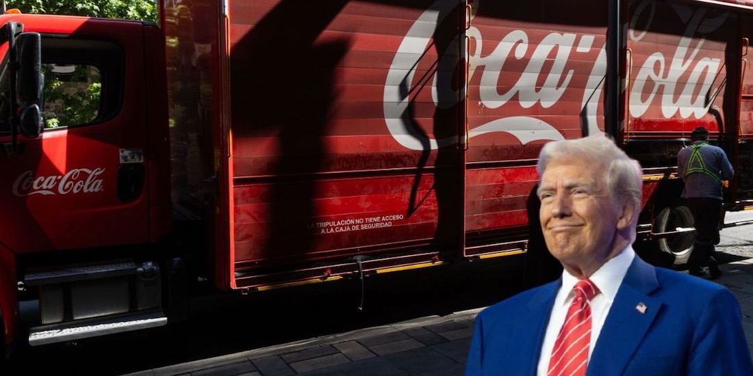 Donald Trump desató polémica al anunciar que Coca-Cola sustituirá el jarabe de maíz por azúcar de caña en su fórmula en EU.