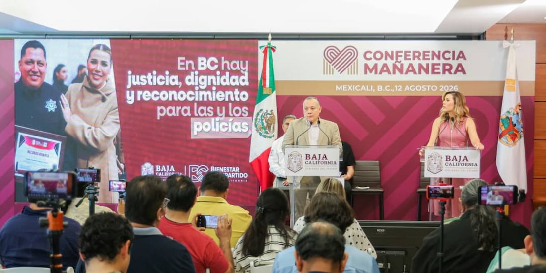 La Gobernadora del Estado, Marina del Pilar Ávila Olmeda, encabezó la estrategia de dignificación salarial para los elementos de seguridad.