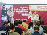 La Gobernadora del Estado, Marina del Pilar Ávila Olmeda, encabezó la estrategia de dignificación salarial para los elementos de seguridad.
