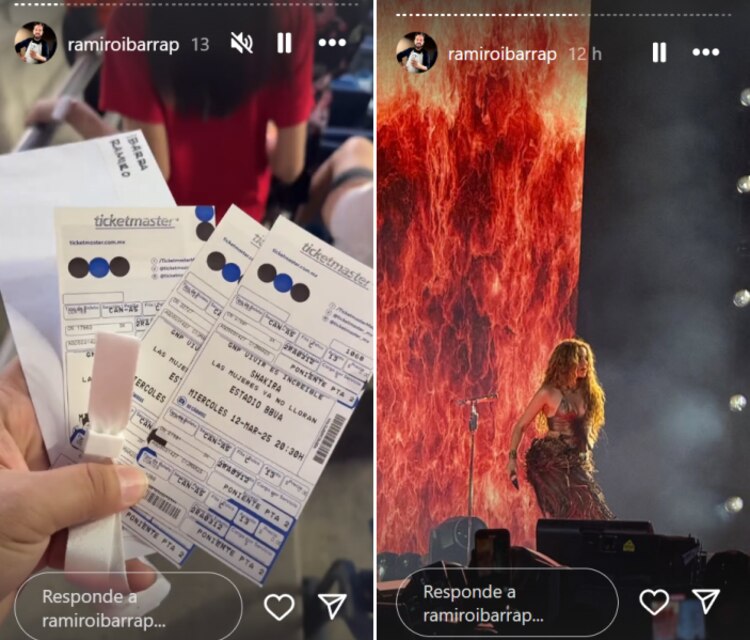Así vivieron el concierto de Shakira.