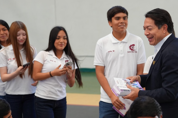 El titular de la SEP, Mario Delgado Carrillo.