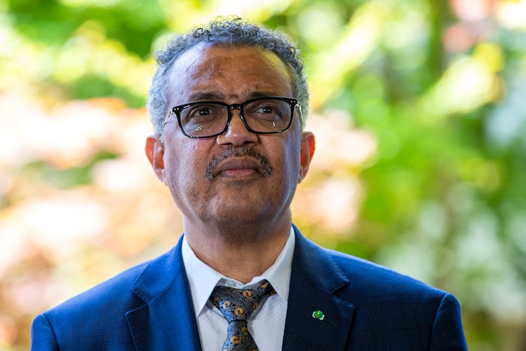 El director general de la Organización Mundial de la Salud (OMS), Tedros A. Ghebreyesus.