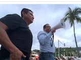 Líderes del Frente de Defensa de la Zona Federal Marítima Terrestre.